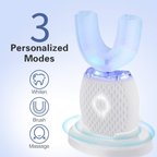 Cepillo de dientes eléctrico sónico. Limpieza 360°